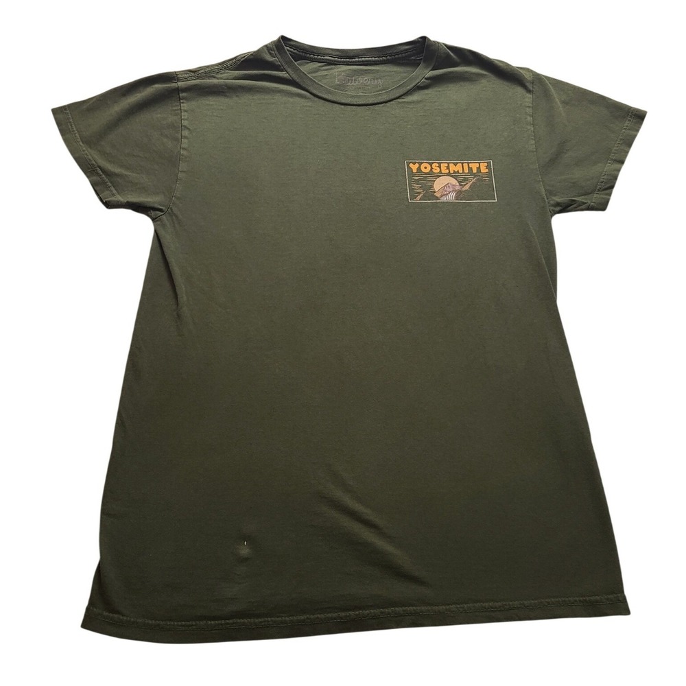 Bowery Supply Co Yosemite National Park Men's Graphic T-Shirt Green Small Est